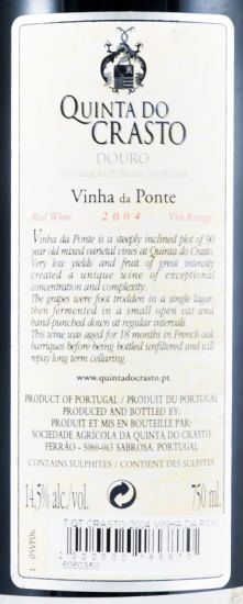 2004 Quinta do Crasto Vinha da Ponte red