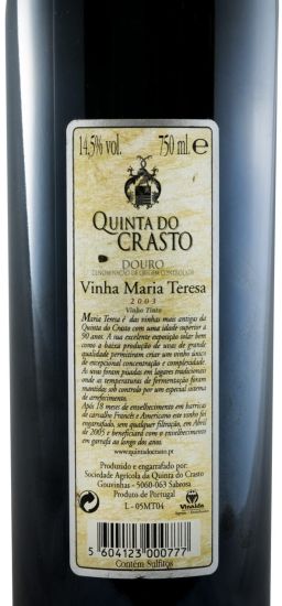 2003 Quinta do Crasto Vinha Maria Teresa red