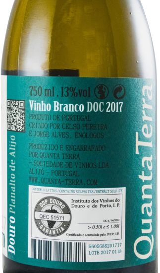 2017 Quanta Terra Grande Reserva branco