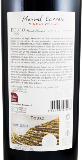 2013 Manuel Correia Vinhas Velhas red