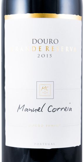 2015 Manuel Correia Grande Reserva red
