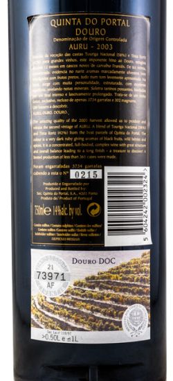 2003 Quinta do Portal Auru red