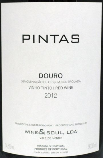 2012 Pintas tinto 9L