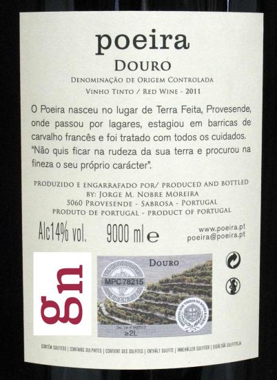 2011 Poeira tinto 9L