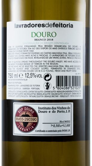 2018 Lavradores de Feitoria branco