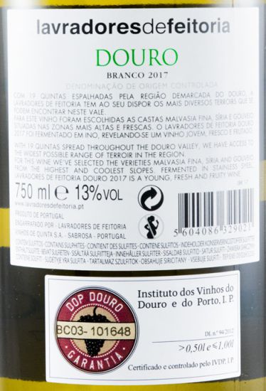 2017 Lavradores de Feitoria branco