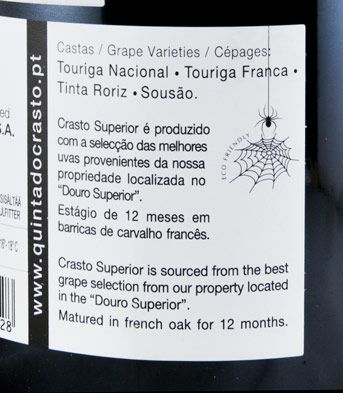 2015 Crasto Superior red 1.5L