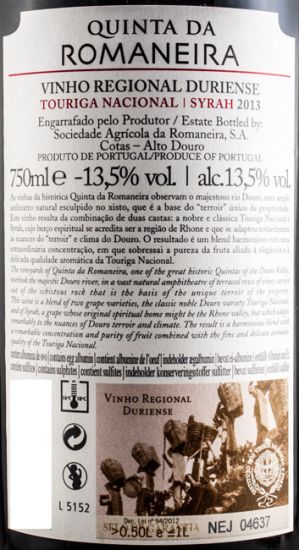 2013 Quinta da Romaneira Touriga + Syrah tinto