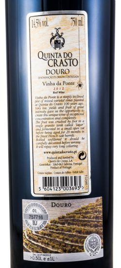 2012 Quinta do Crasto Vinha da Ponte tinto