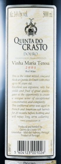 2005 Quinta do Crasto Vinha Maria Teresa red 3L