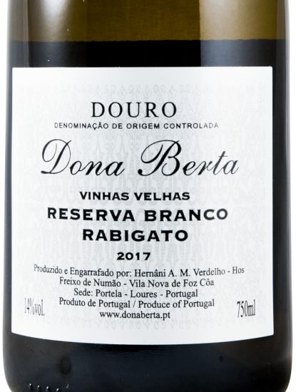 2017 Dona Berta Rabigato Vinhas Velhas Reserva white