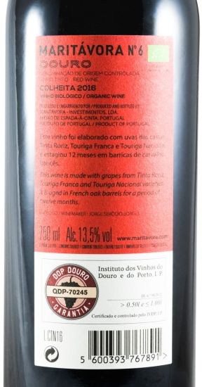 2016 Maritávora organic red