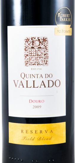2009 Vallado Reserva red