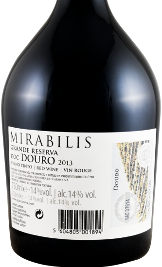 2013 Quinta Nova Mirabilis Grande Reserva tinto
