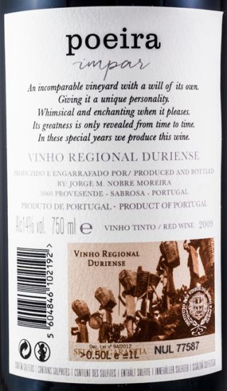 2009 Poeira Vinha Ímpar red