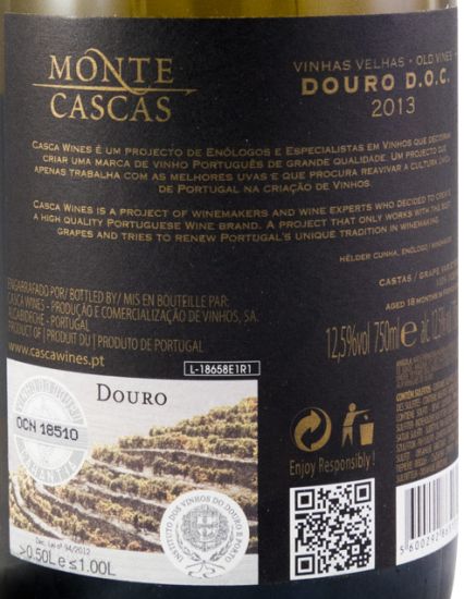 2013 Monte Cascas Grande Reserva Douro white