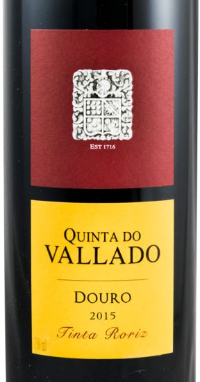 2015 Vallado Tinta Roriz red