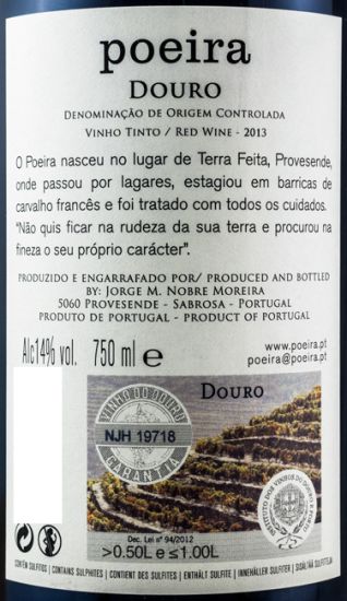 2013 Poeira tinto