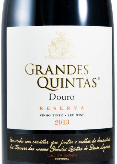 2013 Grandes Quintas Reserva red