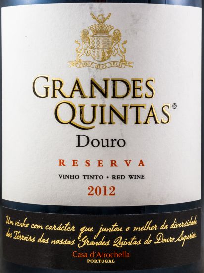 2012 Grandes Quintas Reserva red