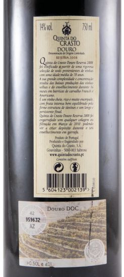 2007 Quinta do Crasto Vinhas Velhas Reserva red