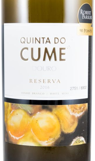 2016 Quinta do Cume Reserva white