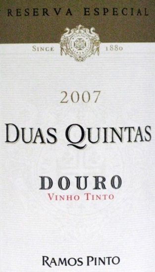 2007 Duas Quintas Reserva Especial tinto