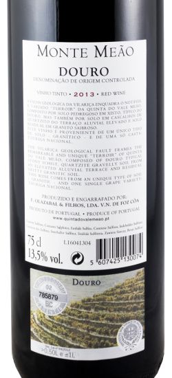 2013 Monte Meão Vinha dos Novos Touriga Nacional red