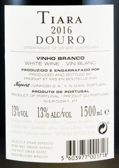 2016 Niepoort Tiara branco 1,5L