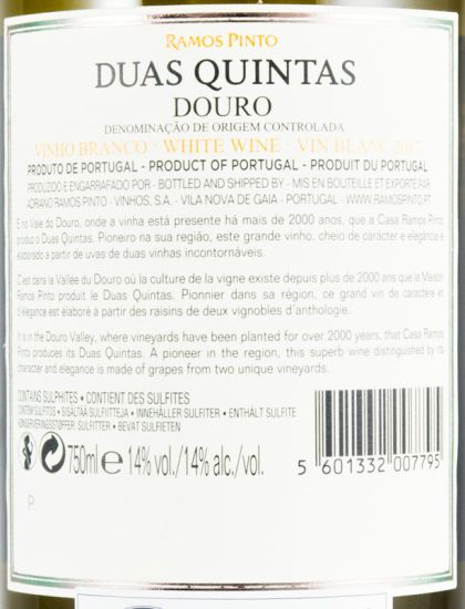 2017 Duas Quintas white