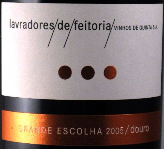 2005 Lavradores da Feitoria Três Bagos Estágio Prolongado Grande Escolha red