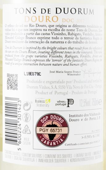 2017 Tons de Duorum white