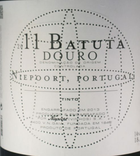 2011 Niepoort Batuta tinto 18L