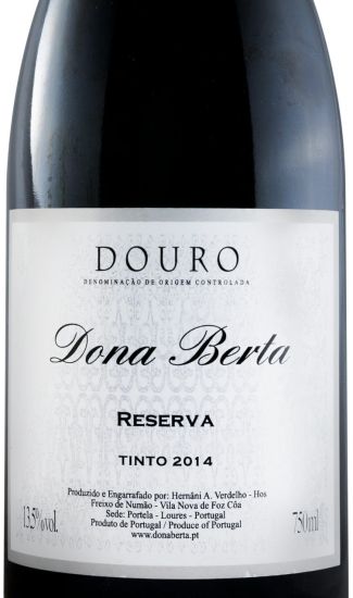 2014 Dona Berta Reserva tinto