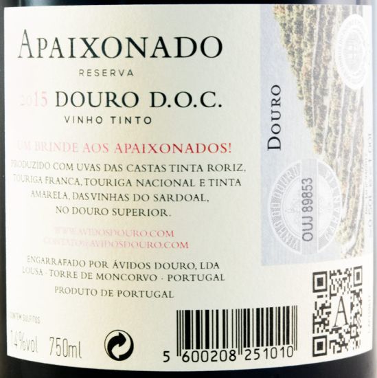 2015 Apaixonado Reserva red
