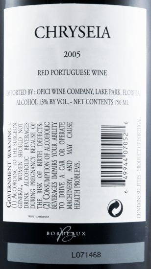 2005 Chryseia red
