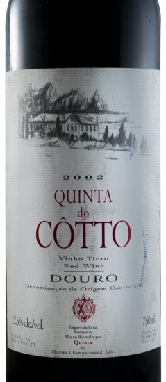 2002 Quinta do Côtto red