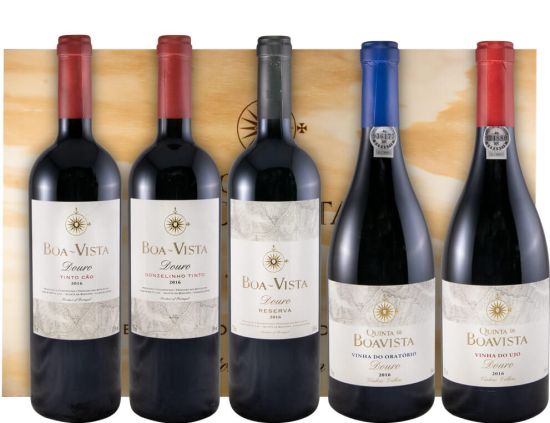 Conjunto Quinta da Boavista Collectors 5x75cl