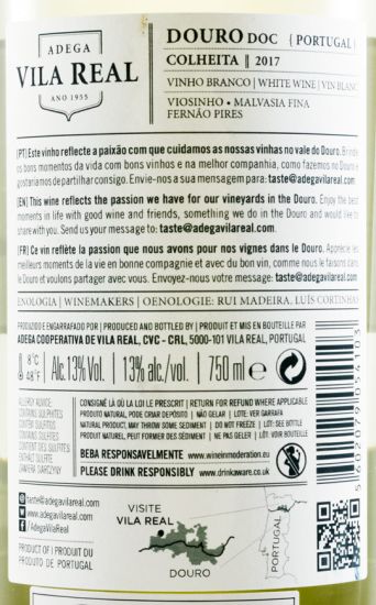 2017 Vila Real branco