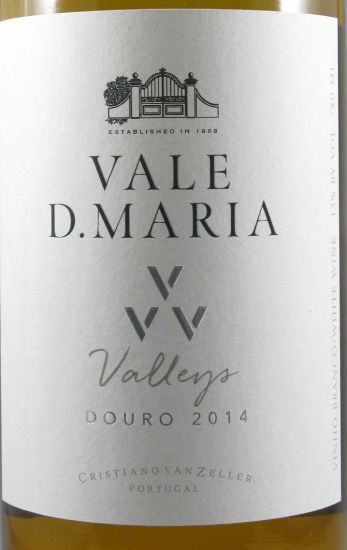 2014 Quinta Vale D. Maria vvv branco