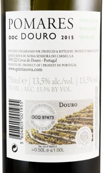 2015 Quinta Nova Pomares white