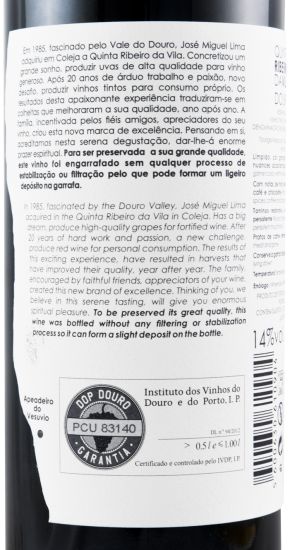 2014 Quinta Ribeiro da Vila Reserva red