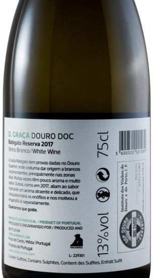 2017 D. Graça Rabigato branco