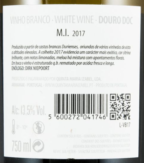 2017 Quinta Maria Izabel MI branco