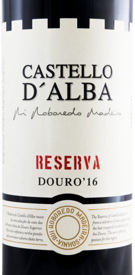 2016 Castello D'Alba Reserva red