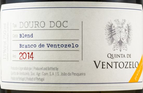 2014 Branco de Ventozelo white