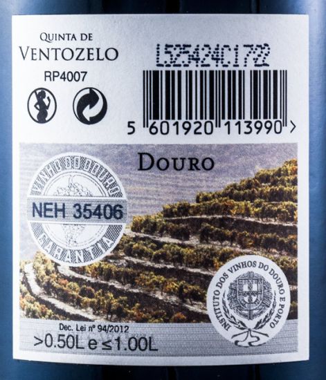 2012 Quinta de Ventozelo red