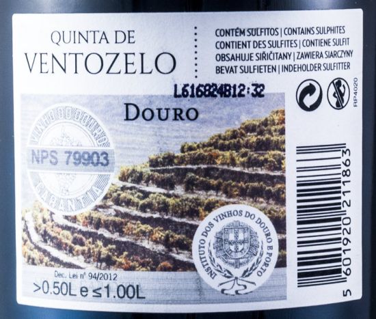 2014 Quinta de Ventozelo Touriga Nacional red