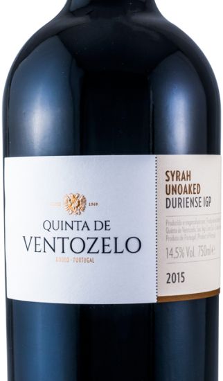 2015 Quinta de Ventozelo Syrah Unoaked tinto
