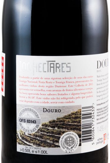 2015 100 Hectares tinto